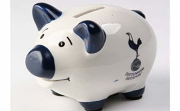 Tottenham Accessories  Tottenham FC Piggy Bank (White)