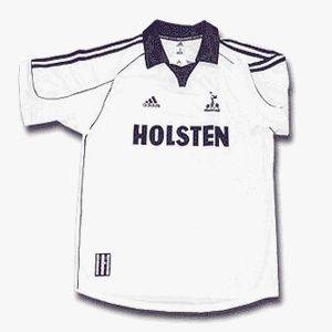 Tottenham Adidas Tottenham home 99/01