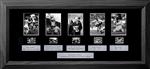 Tottenham Hotspur - Deluxe Sports Cell: 245mm x 540mm (approx). - black frame with black mount
