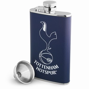Tottenham Hotspur FC Tottenham Hotspur Leather Hip Flask