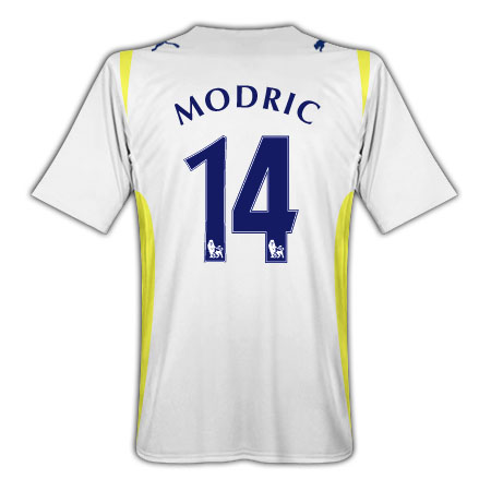 Tottenham Nike 09-10 Tottenham home (Modric 14)