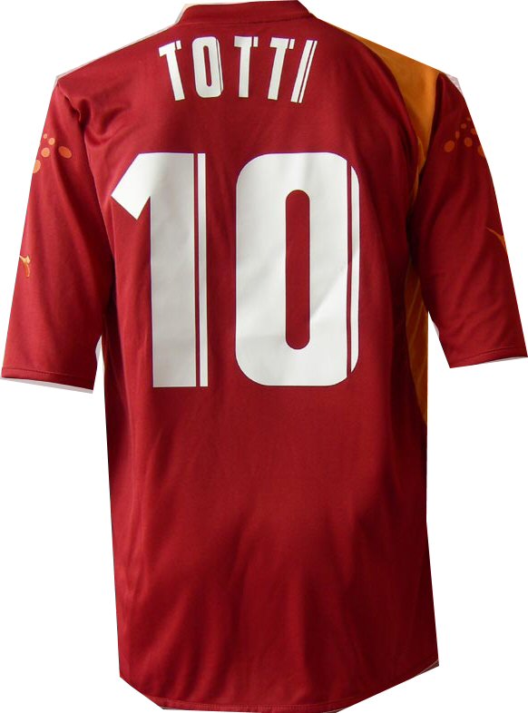 Totti Diadora Roma home (Totti 10) 05/06