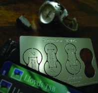 Touch Of Ginger Wallet - Emergency Cufflinks