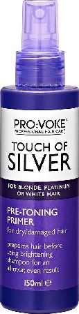 Touch Of Silver, 2102[^]0139620 PRO:VOKE Touch of Silver Pre-Toning Primer 150ml