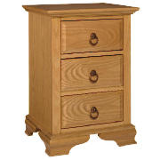 Toulouse 3 drawer Bedside Chest