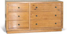 toulouse Oak 6 Drawer Chest of Drawers
