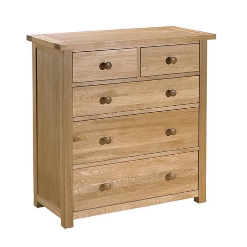 Toulouse Traditional Oak Chest 2+3
