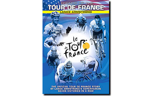 Tour DVDs Legends of Tour De France Lance Armstrong