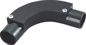 Tower, 1228[^]98408 Inspection Bends 20mm Black Pack of 1 98408