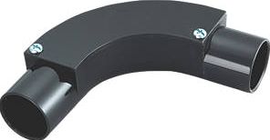 Tower, 1228[^]89265 Inspection Bends 25mm Black Pack of 1 89265