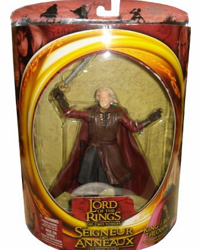 Toy Biz - The lord Of The Rings Theoden In armour 1st release lord of the Rings action figure (Two Towers)