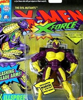 Toy Biz The Evil Mutants X-Men X-Force ``Killspree`` Action Figure