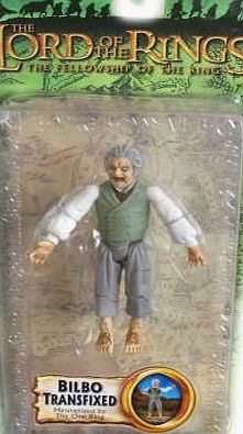 TOYBIZ FIGURE  FACTORY SEALED LORD OF THE RINGS BILBO TRANSFIXED MESMERISED 