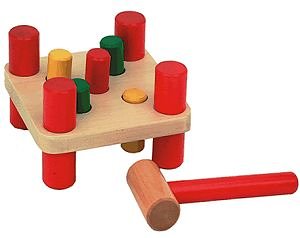 Toy Box Hammer & Peg Set