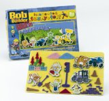 Toy Brokers Bob The Builder Laminated Fuzzy-Felt Character Set