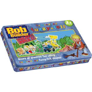 Fuzzy Felt Bob the Builder Tin