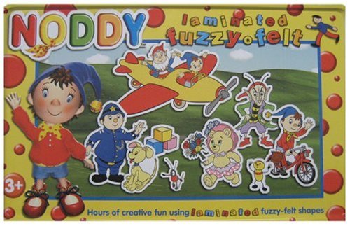 Toy Brokers Fuzzy-Felt Classic Noddy Tin