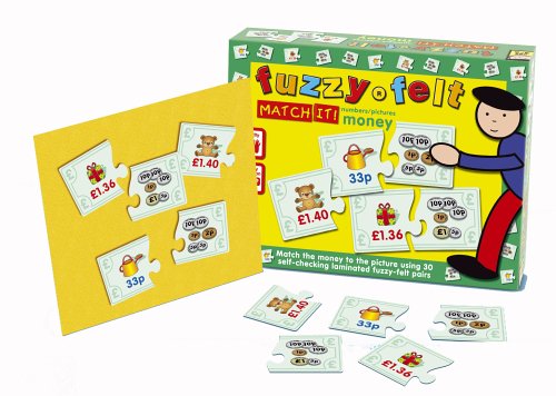 Fuzzy Felt Money Match It