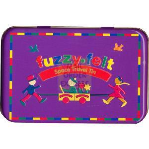 Toy Brokers Fuzzy Felt Travel Tin Space
