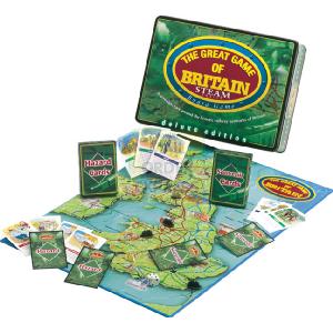 Great Game Britain Steam Trains Deluxe Tin