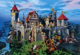 Schmidt Playmobil - Knights Castle 100 Piece Jigsaw Puzzle With Play Figure