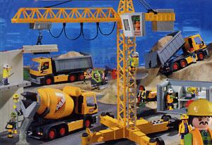 Schmidt Playmobil Building Site 100 Piece jigsaw Puzzle With Play Figure