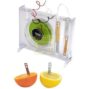 Toy Brokers University Of Cambridge Citrus Powered Clock Kit