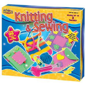 toy giant Knitting and Sewing Set
