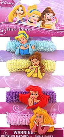 Toy Joy Joy Toy ``Disney Princesses``4 Motives Hair Bands (Multi-Colour)