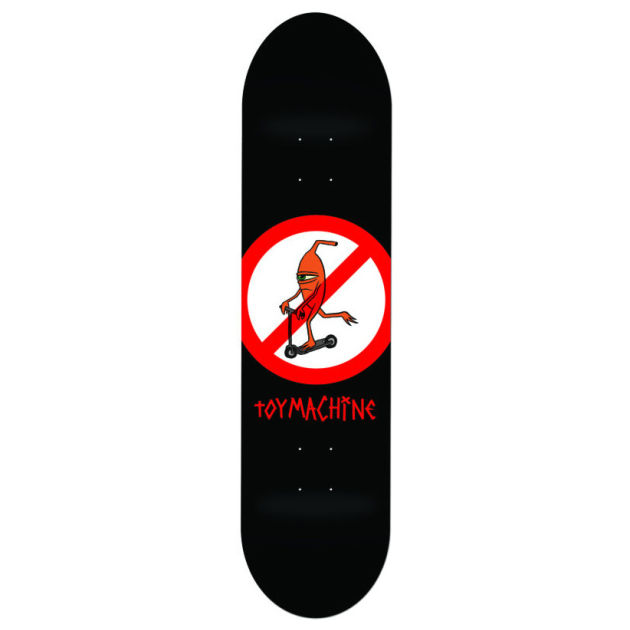 Toy Machine No Scooter Skateboard Deck - 8 inch