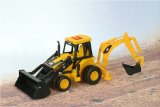 Toy State Caterpillar 15` CAT Heavy Duty Worker Backhoe LandS Motorized