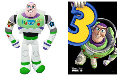 toy story 3 Soft Toy 25cm - Buzz Lightyear