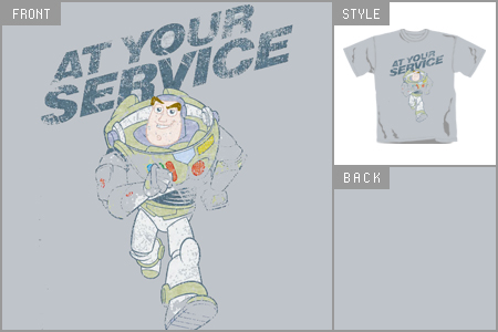 TOY STORY (Buzz At Your Service) T-Shirt