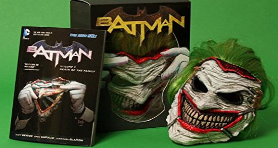 Toy Zany Batman: Death of the Family Mask and Book Set