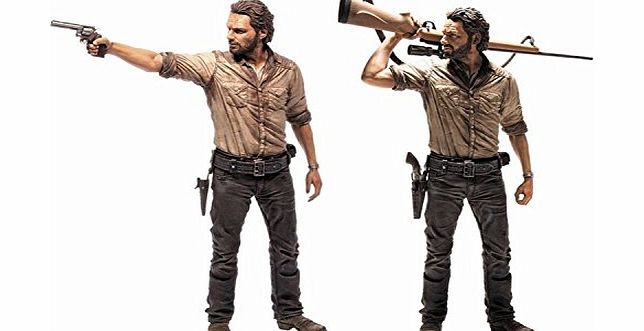 Toy Zany McFarlane Toys The Walking Dead TV 10`` Rick Grimes Deluxe Figure