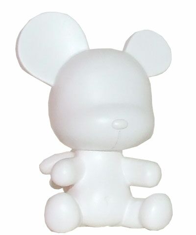 3.5 Baby Qee DIY Angel Bear White