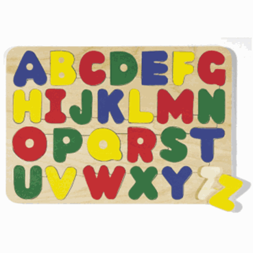 Alphabet Lift out Jigsaw Puzzle