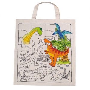 Colour a Bag - Dinosaur