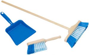 Dustpan and brush set - Blue