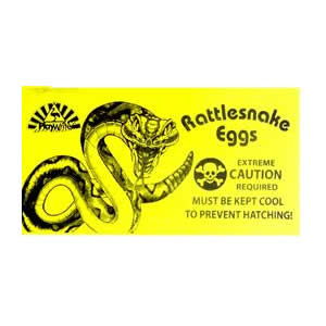 Joke Rattle Snake Eggs