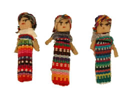 Large Worry Dolls in a Bag
