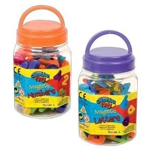 Magnetic Letters and Numbers