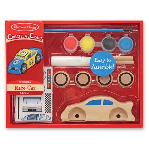 Make and Paint a Wooden Racing Car
