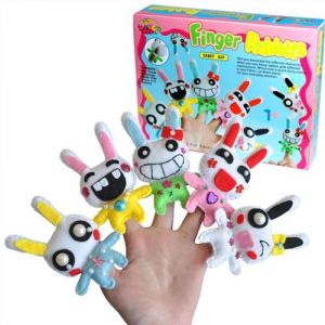Make Your Own Rabbit Finger Puppets