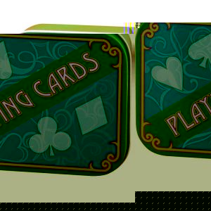 Playing Cards in a Tin