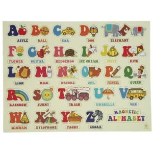 Retro Alphabet Fridge Magnets
