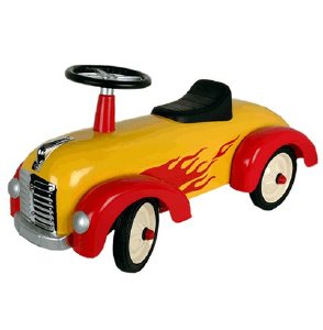 Ride on Speedster with flames