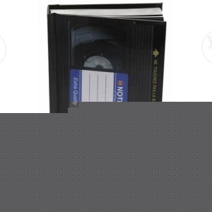VHS Tape Note Book