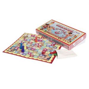 Vintage Snakes and Ladders Game