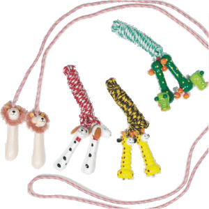 Wooden Animal Skipping Rope